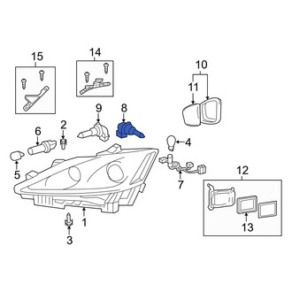 Lexus OE - Front Headlight Bulb