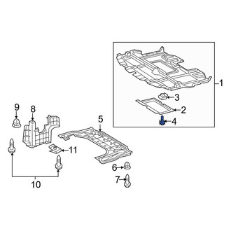 Lexus OE - Running Board Screw