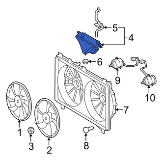 Lexus OE - Engine Coolant Reservoir