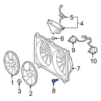 Lexus OE - Engine Cooling Fan Motor Bolt