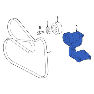 Lexus OE - Accessory Drive Belt Tensioner Assembly