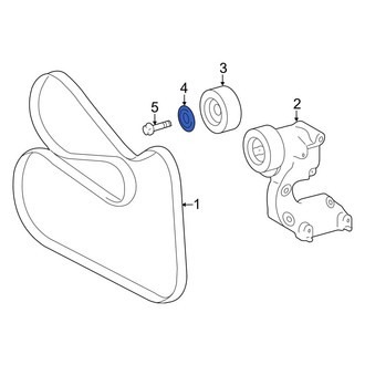 Lexus OE - Accessory Drive Belt Idler Pulley Cap