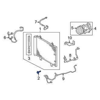 Lexus OE - A/C Condenser Mount Bolt