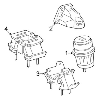 Lexus OE - Engine & Transmission Mounting (Convertible)