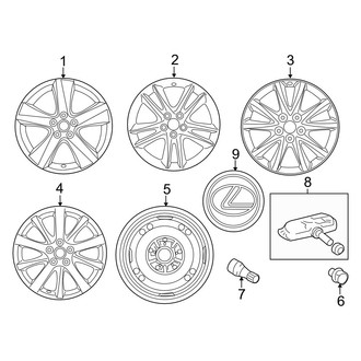Lexus OE - Wheels