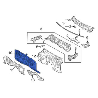 Lexus OE - Firewall