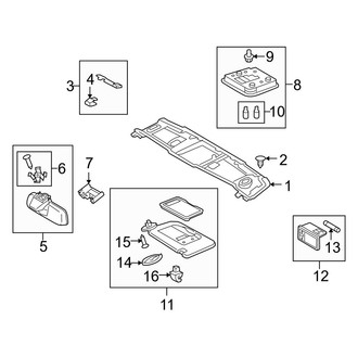 Lexus OE - Roof - Interior Trim (Convertible)