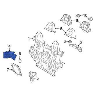 Lexus OE - Right Lower Roll Bar Bracket
