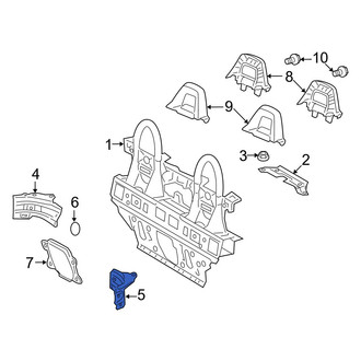 Lexus OE - Left Lower Roll Bar Bracket