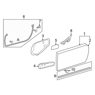 Lexus OE - Door & Components (Convertible)