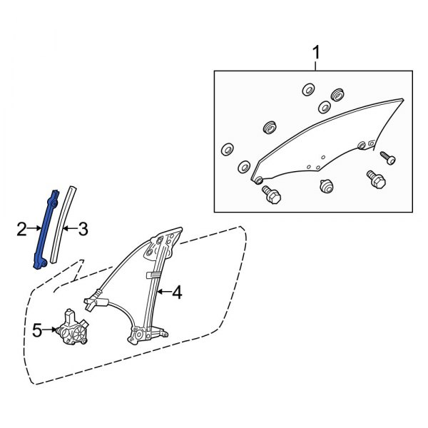 Window Regulator Rail