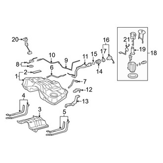 Lexus OE - Fuel System Components