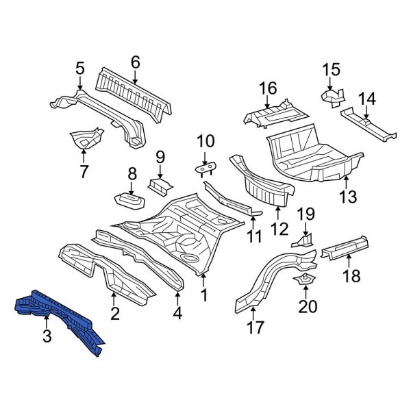 Floor Pan Reinforcement