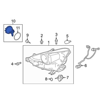 Lexus OE - Front High Intensity Discharge (HID) Lighting Ballast