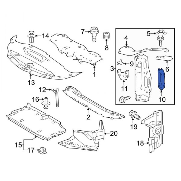 Radiator Support Bracket