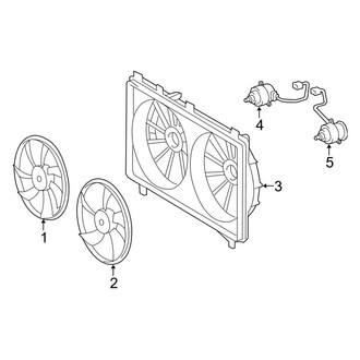 Lexus OE - Cooling Fan (Base / F Sport)