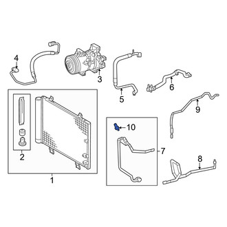 Lexus OE - A/C Refrigerant Pressure Sensor