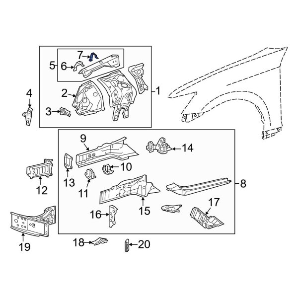 Fender Bracket