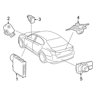 Lexus OE - Electrical Components (Park Assistant)