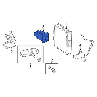 Lexus OE - Tire Pressure Monitoring System (TPMS) Reset Switch