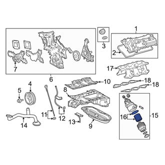 Lexus OE - Engine Oil Filter Element