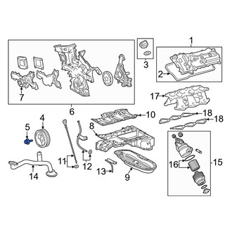 Lexus OE - Engine Crankshaft Pulley Bolt