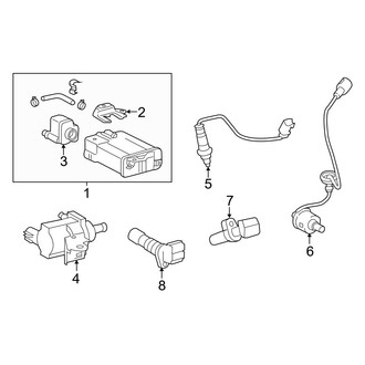 Lexus OE - Emission System - Emission Components
