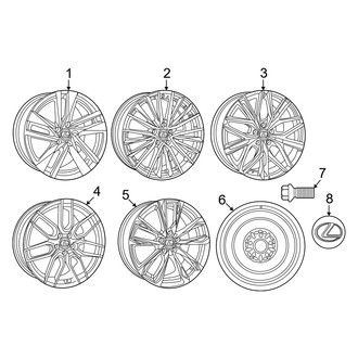 Lexus OE - Wheels