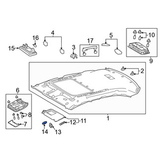 Lexus OE - Sun Visor Cap