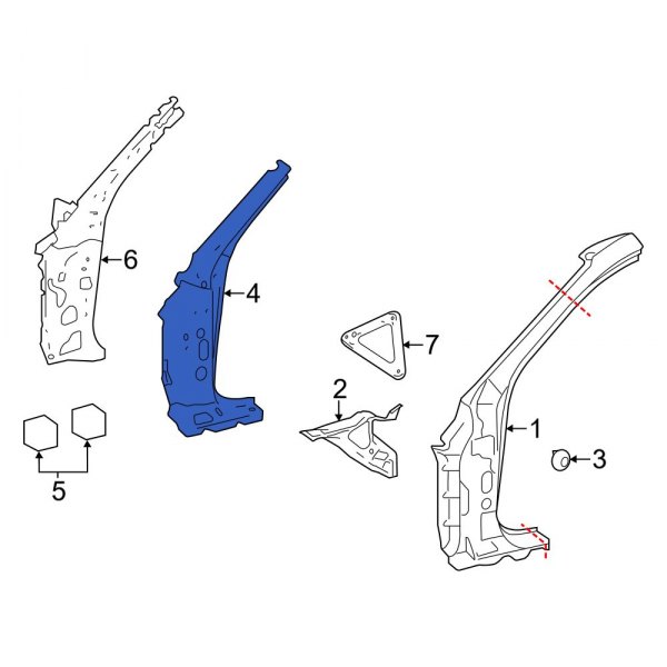 Body A-Pillar Reinforcement