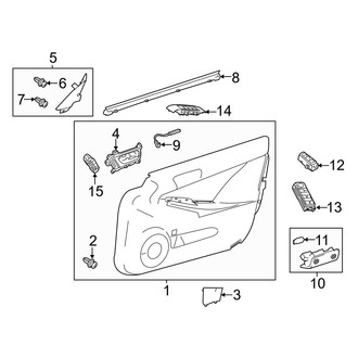 Lexus OE - Front Door - Interior Trim