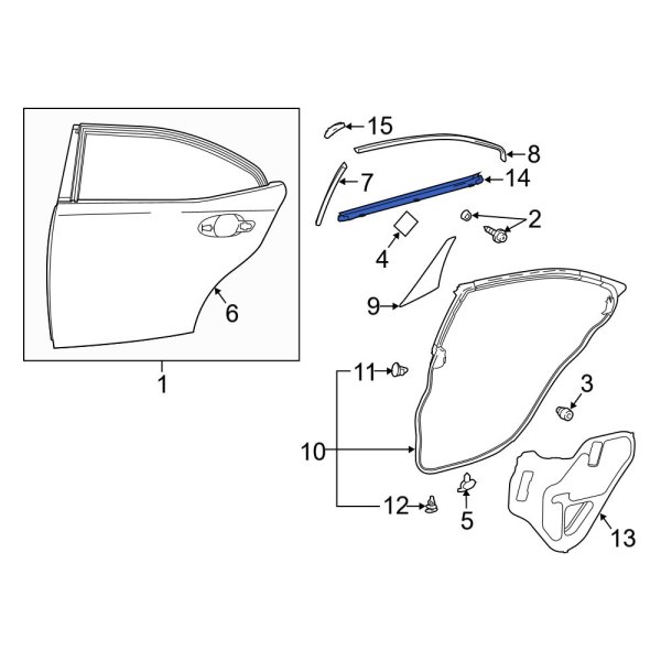 Door Window Belt Weatherstrip