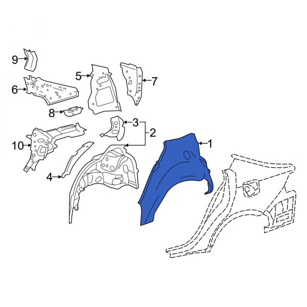 Wheel Housing Side Panel