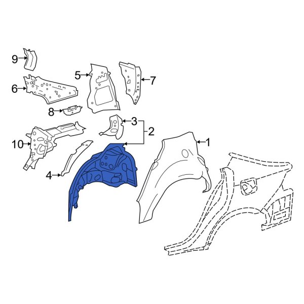 Wheel Housing Side Panel