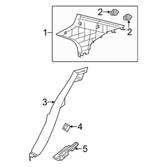 Lexus OE - Quarter Panel - Interior Trim