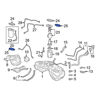 Lexus OE - Fuel Pump Tank Seal