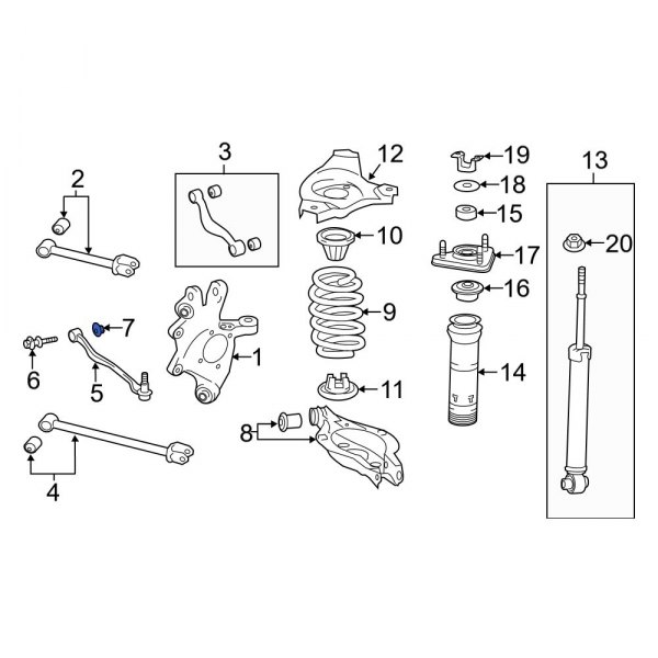 Alignment Camber Adjusting Eccentric