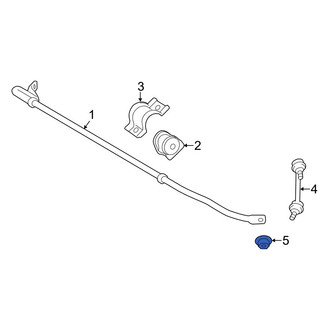 Lexus OE - Front Suspension Stabilizer Bar Link Nut