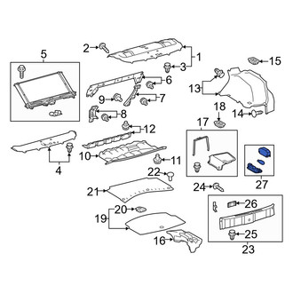 Lexus OE - Rear Cargo Area Light