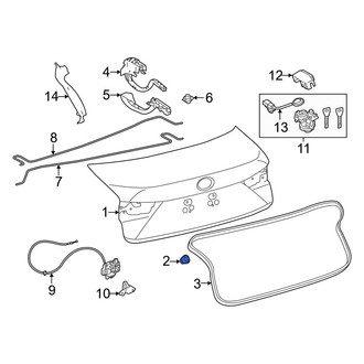 Lexus OE - Deck Lid Stop Buffer