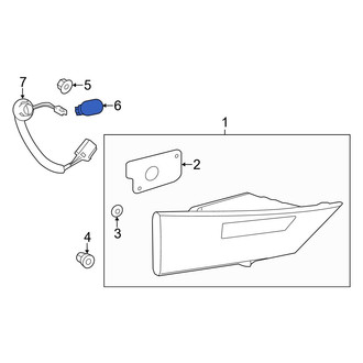 Lexus OE - Back Up Light Bulb