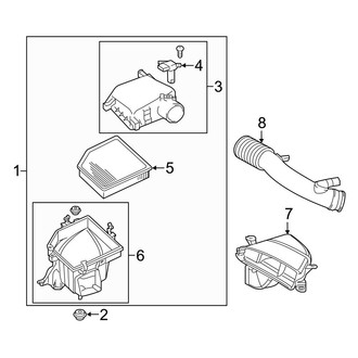 Lexus OE - Engine - Air Intake