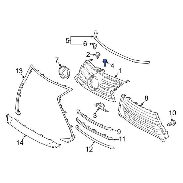 Grille Bolt