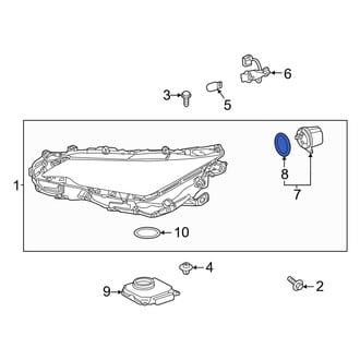 Lexus OE - Headlight Socket Gasket