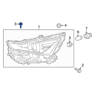 Lexus OE - Outer Headlight Mounting Bolt