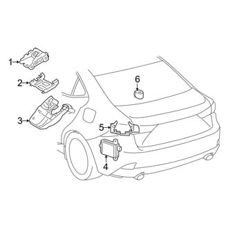 Lexus OE - Electrical Components (Lane Keep Assist)