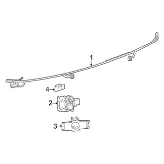Lexus OE - Rear Bumper - Electrical Components