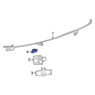 Lexus OE - Rear Parking Aid Sensor Clip