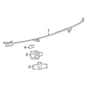 Lexus OE - Rear Bumper - Electrical Components
