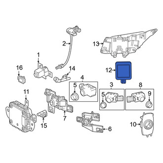 Lexus OE - Front Collision Warning Sensor